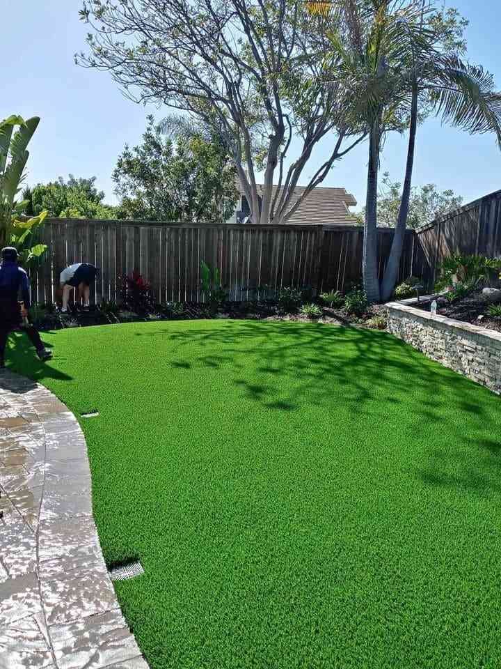 outdoor artificial grass